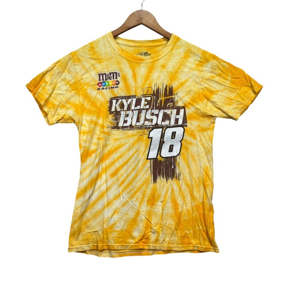 Kyle Busch M&M's #18 Joe Gibbs Racing T Shirt Nas… - image 1